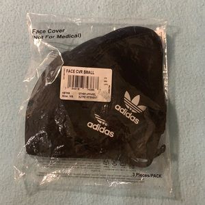 ADIDAS 3/set Unisex FACE COVER - Size S